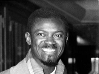 Patrice Lumumba en 1960.