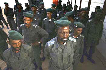 France Info - Des soldats mauritaniens lors de l’élection de 2006.