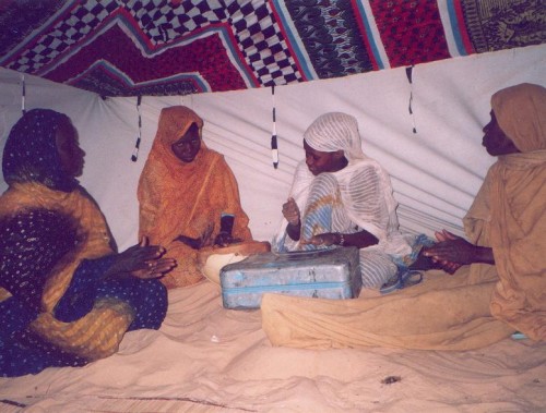 I met these Haratine slaves in Mauritania, but could not communicate with them, under the watchful eye of their master